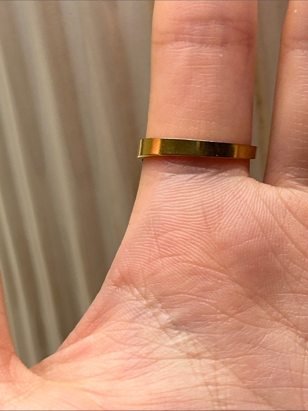 Gold Adjustable Stackable Rings - Picture 4 of 7